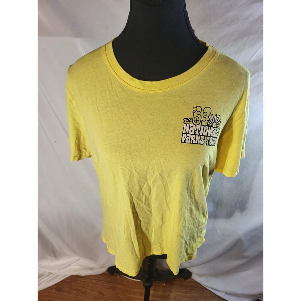 Parks Project 1963 National Parks Tour Boxy T-Shirt - Women's, Yellow, L.